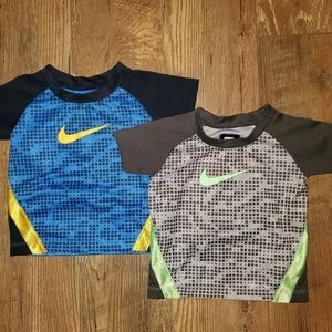 2 nike 18 month shirts